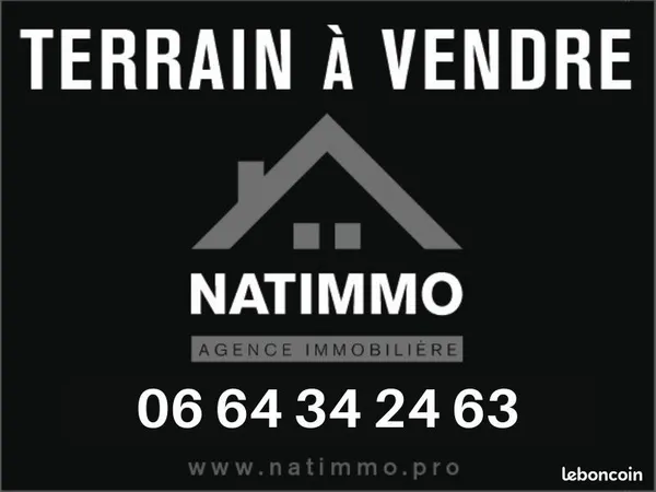 Terrain 830 m² Saugnacq-et-Muret