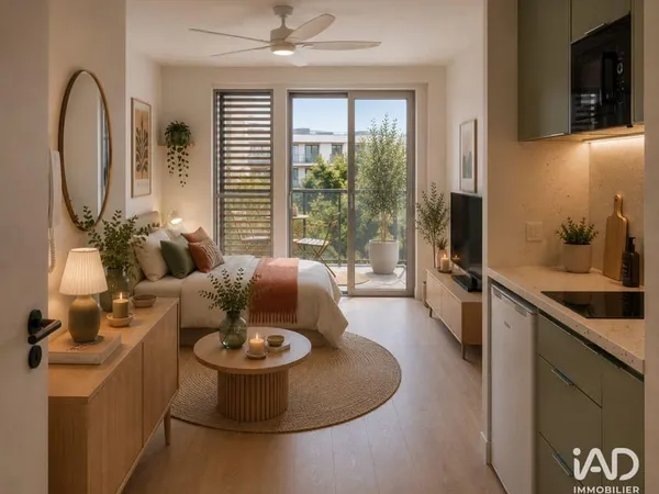 Appartement 1 pièce 33 m²