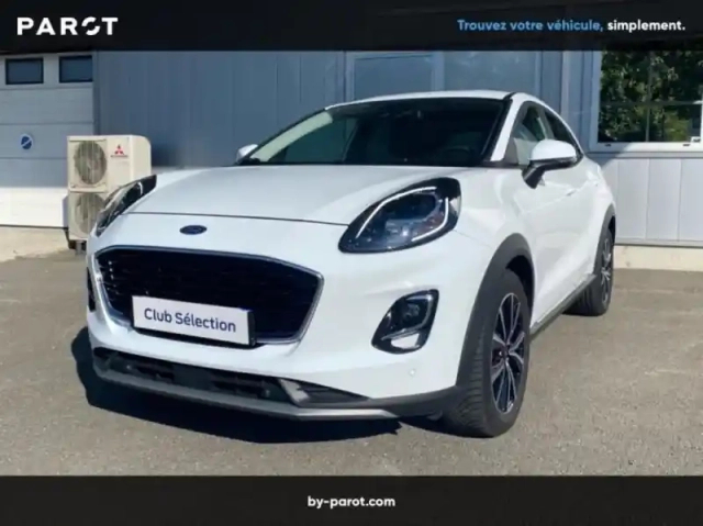 Ford Puma 1.0 flexifuel 125ch s&amp;s mhev titanium business — photo 1