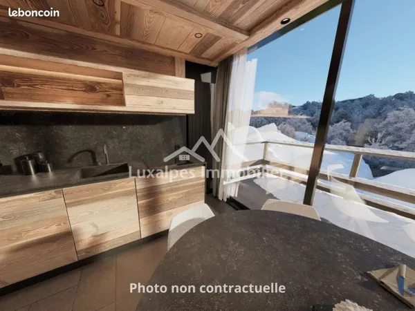Élégance alpine et panorama d'exception avec balcons plein sud