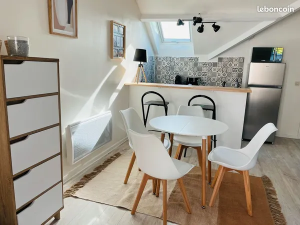 Location meublée studio 30 m² Andrésy