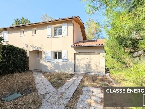 Maison 80m -3 chambres- avec jardin et garage DPE C