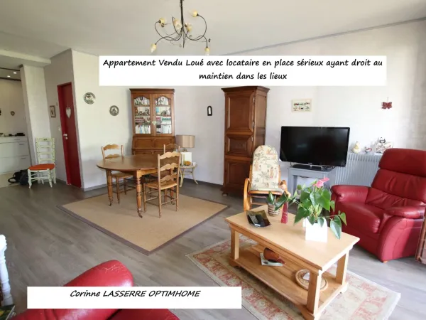 LA CHAPELLE ST MESMIN, appartement de 77m2 vendu loué en excellent état
