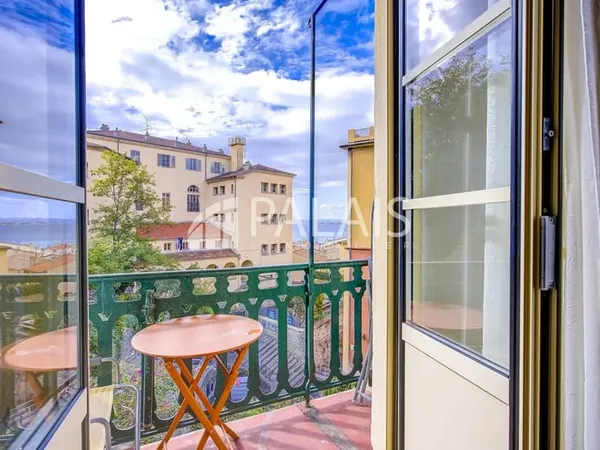 2 Pièces balcon vue mer Vieux Nice