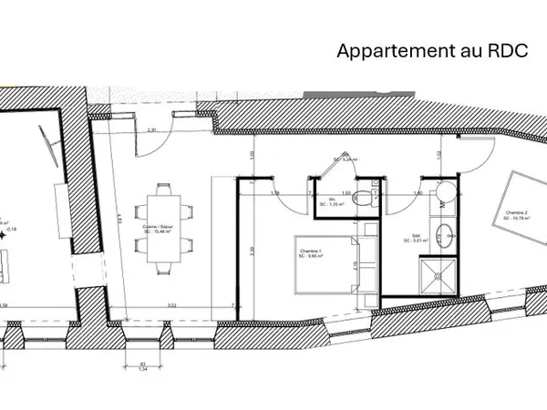 Appartements T3 & T4 Bulgnéville centre