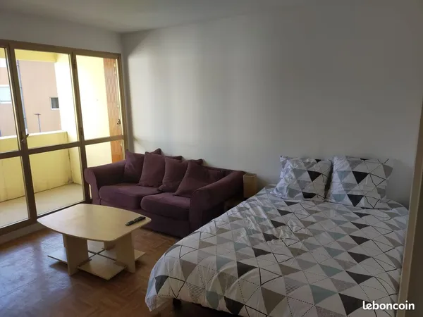 Studio meublé équipé 34M2