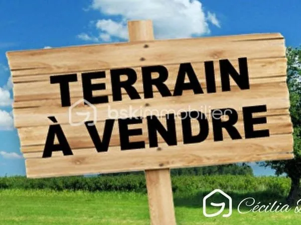Terrain constructible 1665 m²