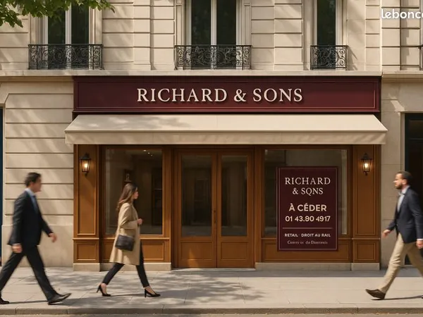 Fonds de commerce restaurant 80 m²