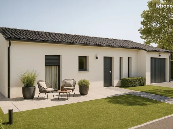 Maison de 73.13 m² sur un terrain de 532 m² à BOISME en DEUX-SEVRES (79)
