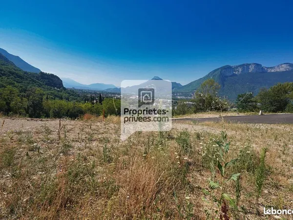 Terrain 1 318 m² Fontanil Cornillon