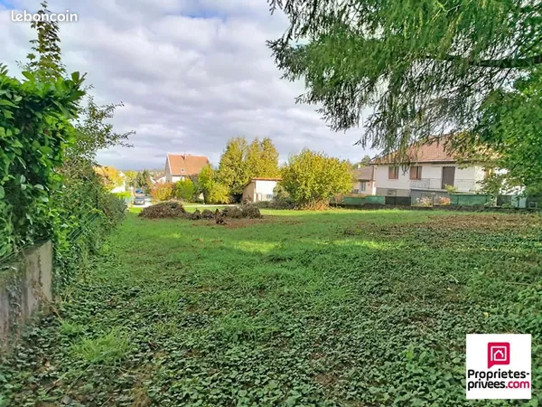 Terrain 1 098 m² Audincourt