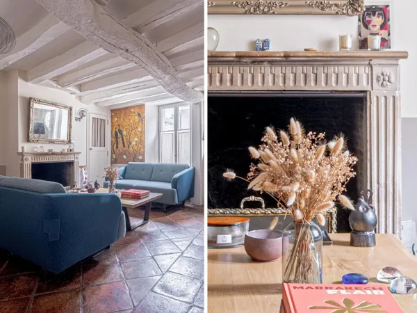 Vends charmante maison en plein centre de Senlis avec dépendance aménagée et extérieur (Oise)