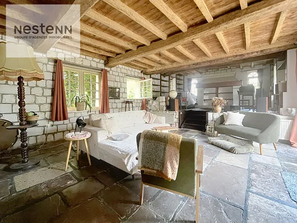 POLINCOVE ? Maison atypique au coeur d'un véritable havre de paix de 160 m2