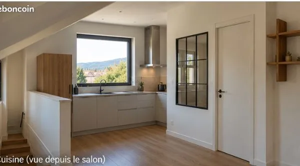 Appartement sous les toits - Hendaye, quartier du Port - Rénovation en cours