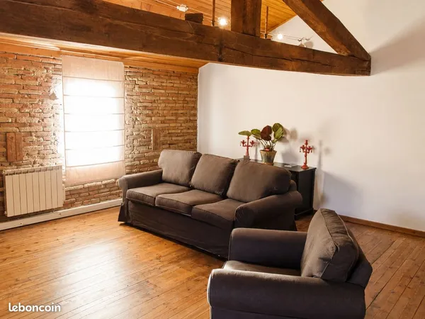 Maison de caractère 120 m² - 3 chambres - séjour cathédrale