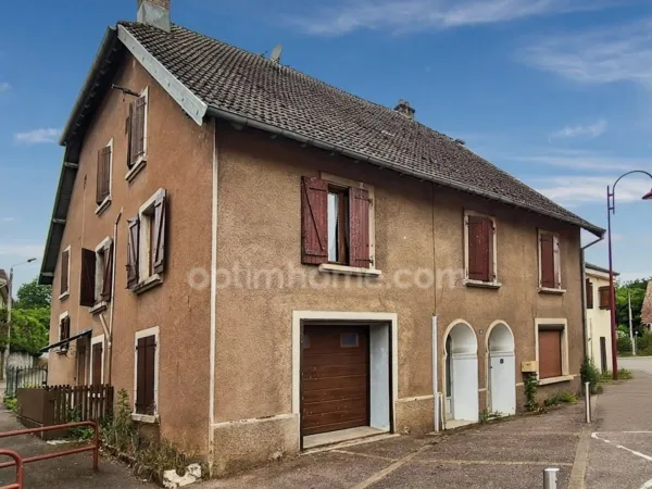 70400 HERICOURT - MAISON 8 PIECES - 5 CHAMBRES - GROS POTENTIEL