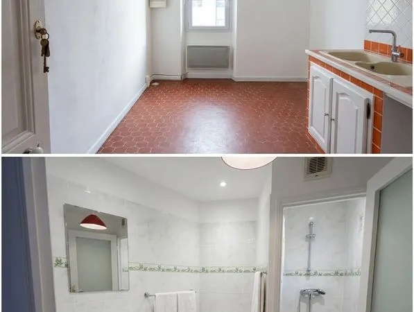 Location studio 21 m2 - la seyne sur mer