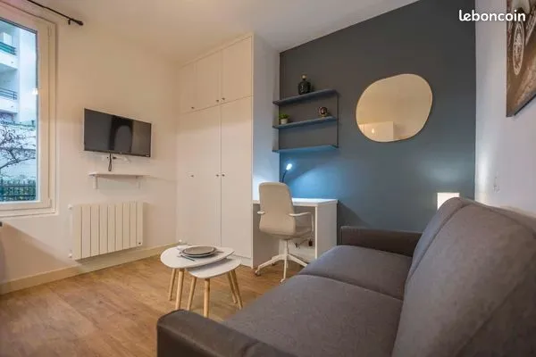 🏠 t1 meublé rénové - colombes (92700)