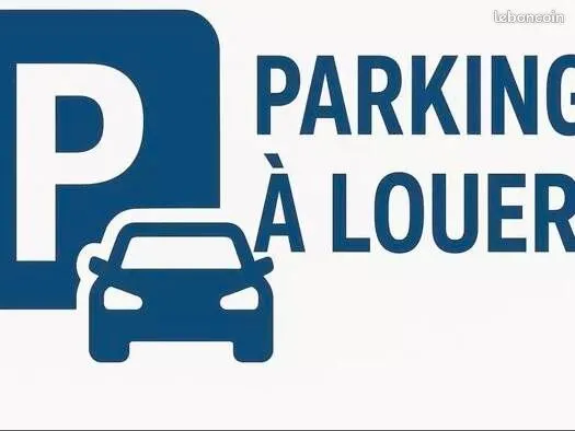 Place parking Extérieur