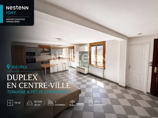 Duplex 4 pièces 70 m²
