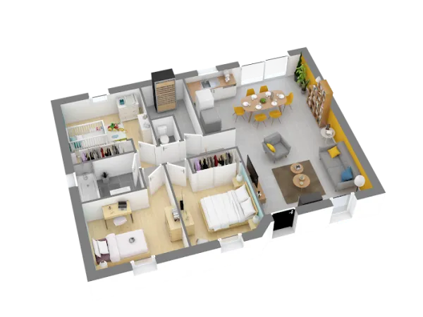 Maison neuve 4 pièces 76 m²