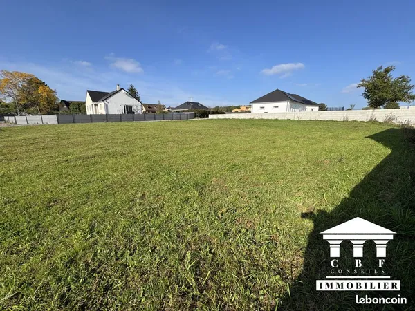 Terrain 1255 m² Montchanin