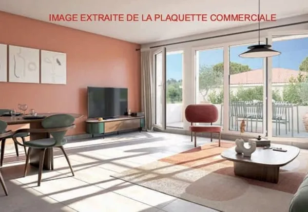 Appartement 2 pièces 39 m²