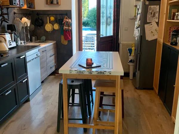 Appartement avec 100 m2 de jardin