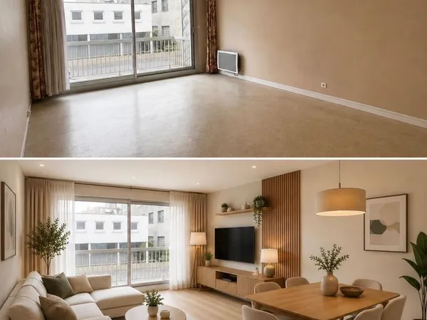 Appartement 3 pièces 60 m²