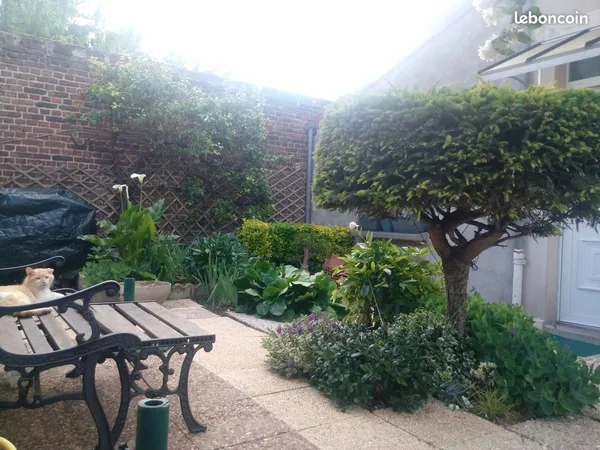 Maison 4 pièces Compiègne, 3ch/garage/jardinet
