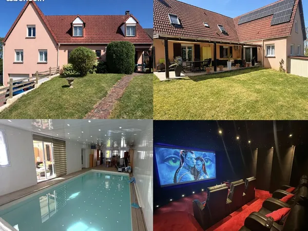 Maison avec PISCINE INTERIEURE et CINEMA