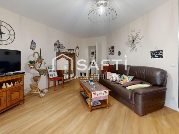 ROUBAIX - BARBIEUX | T3 DE 69 M², TERRASSES ET PARKING PRIVATIF