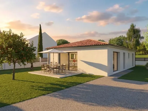 Maison neuve PP T4 avec garage et grand terrain