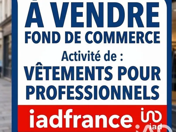 Vente Habillement, Textile 60 m²
