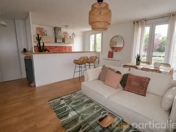 Appartement rénové Olivet 2 pièces - 46.8 m2 avec balcon + stationnement
