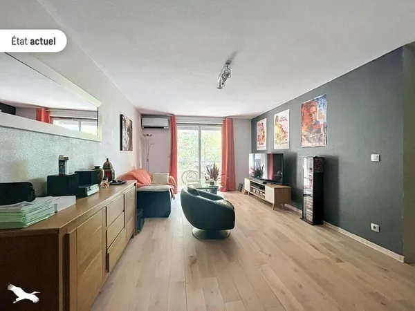Appartement 2 pièces 50 m²