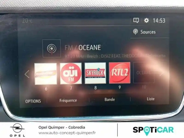 Opel Crossland X 1.2 turbo 110ch opel 2020 6cv — photo 12