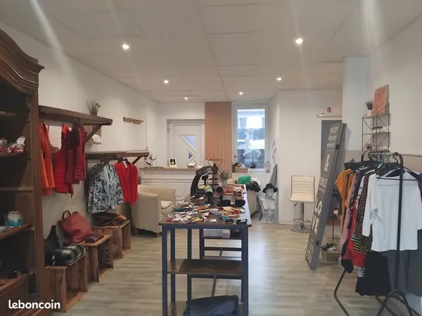 Local commercial 55m² plein centre - Bohain (Rue Fagard)