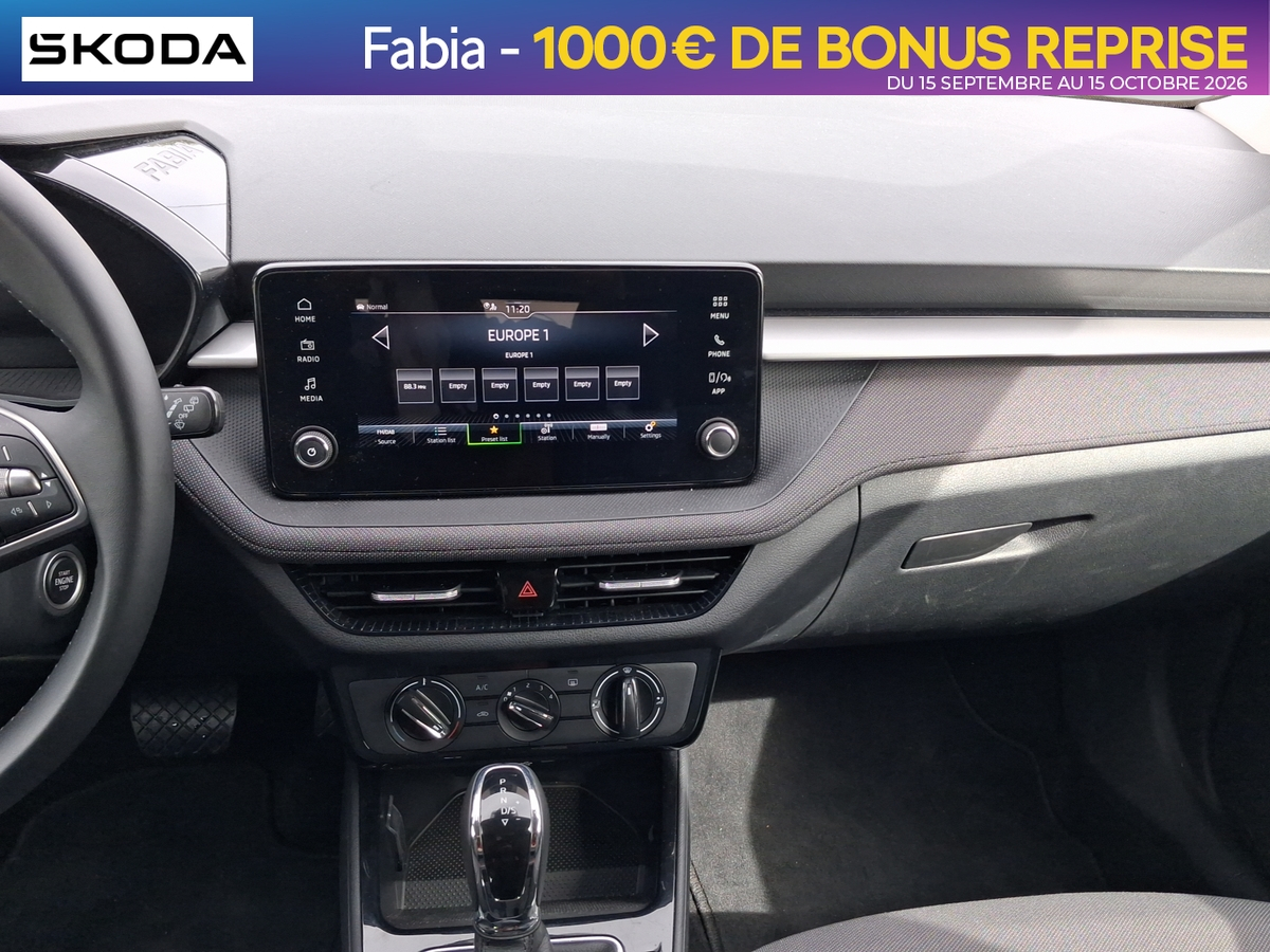 Skoda Fabia 1.0 TSI 116 ch EVO 2 DSG7 — photo 11