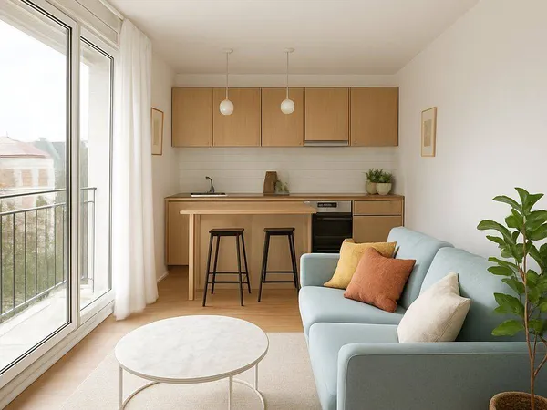 Appartement 1 pièce 27 m²
