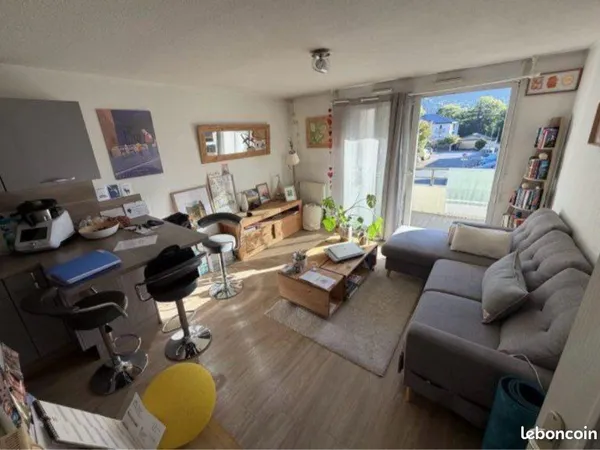 À VENDRE - Appartement T2 de 39,5 m² avec balcon et vue sur le Mont-Blanc à Sallanches