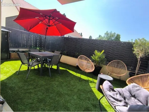 Appartement T2 jardin parking
