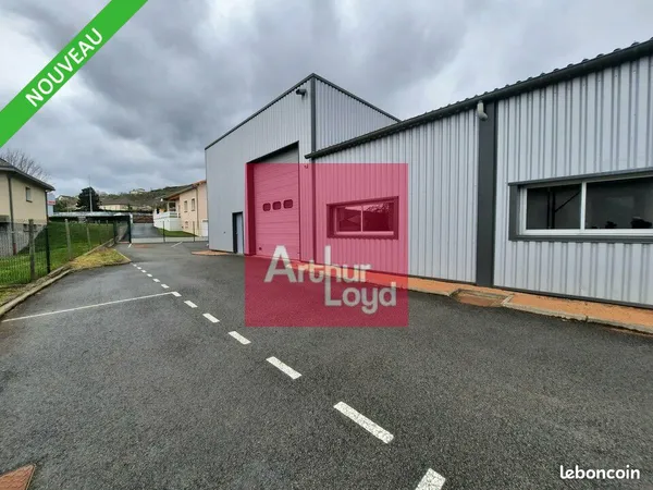 LOCAL D'ACTIVITE 775 m² ROMAGNAT