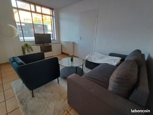 Suite privative de près de 34 m² avec salon, chambre, coin cuisine et WC privatifs - Clamart - COLOC