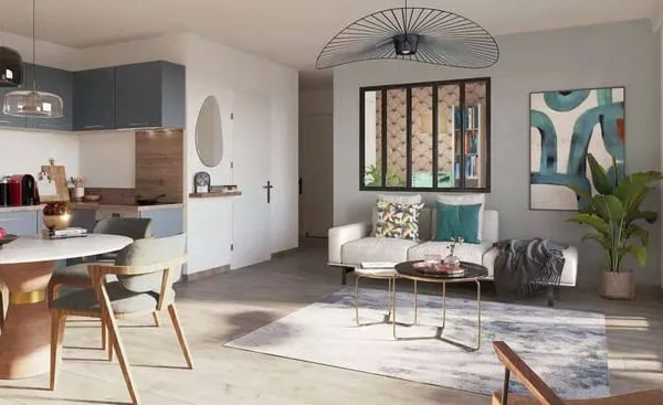 Appartement 1 pièce 35 m²