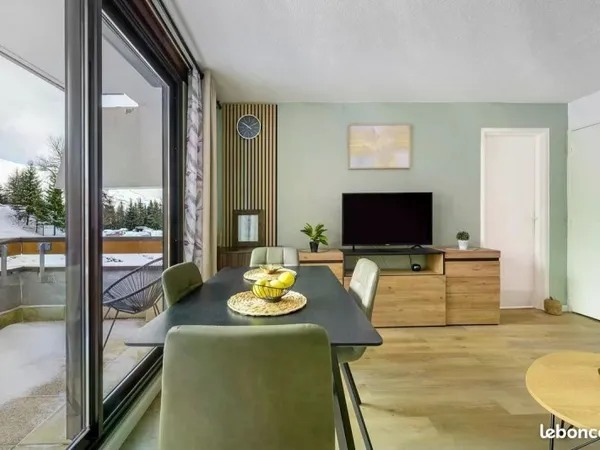 🏔️ exclusivité - appartement ski-in / ski-out - vue montagne - le corbier (les sybelles)