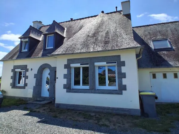 Maison néo bretonne rénovée
