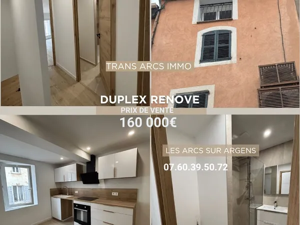 Duplex 3 pièces 63 m²