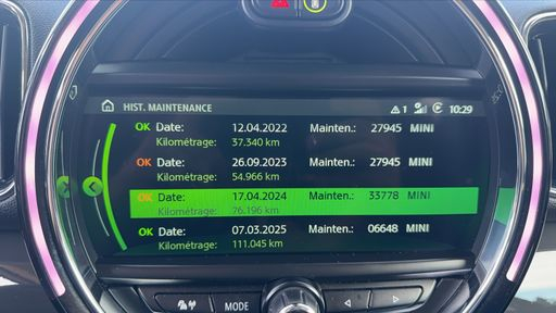 Mini Countryman 1.5 Cooper S 224 ALL4 Steptronic 6 - Chili – 2018 – 159980 km – Hybride rechargeable – Boîte Automatique — photo 8