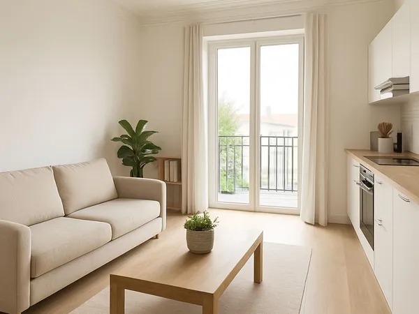 Appartement 2 pièces 49 m²